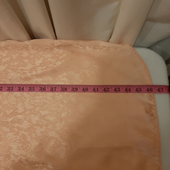 Vintage Lily of France Size Medium Long Animal Print Peach Nightgown Polyester - Picture 8 of 11